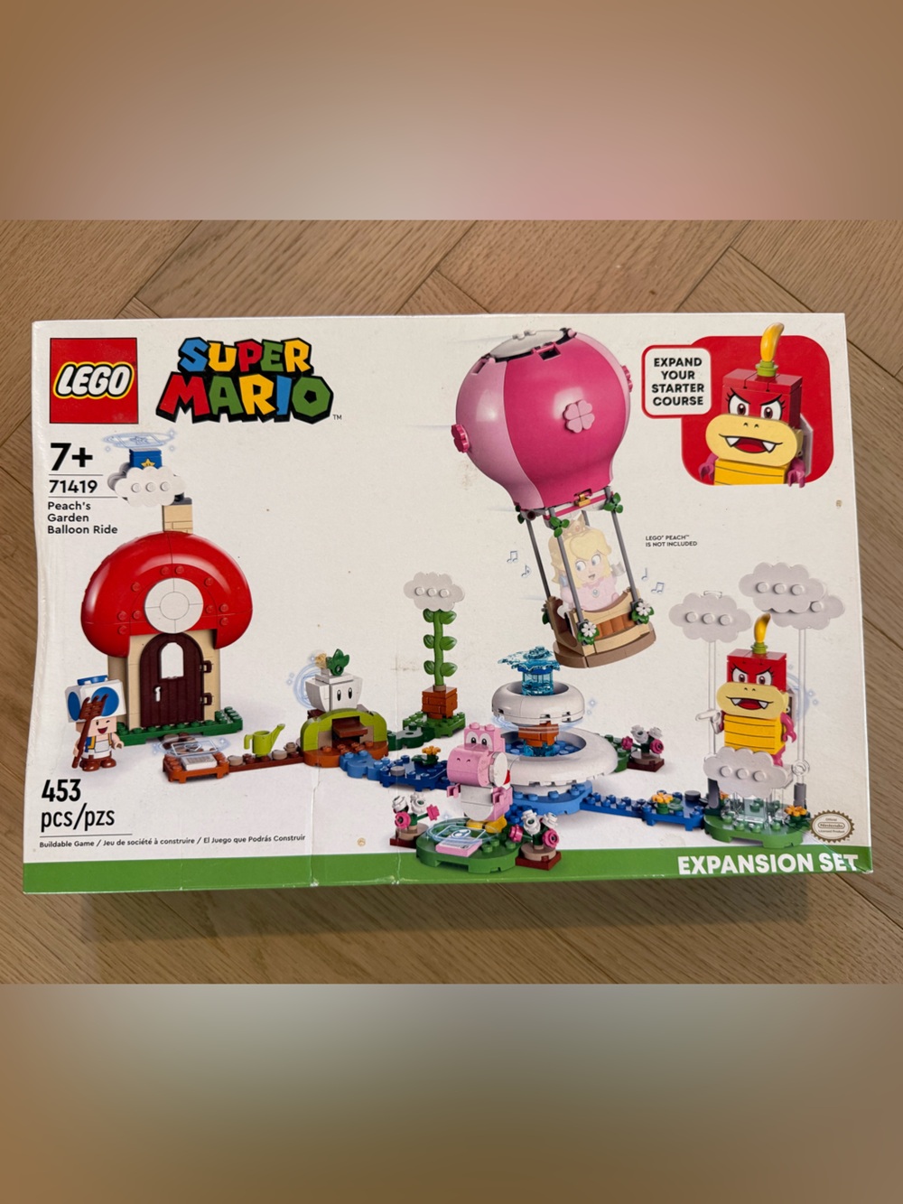 LEGO Super Mario Balloon Ride Expansion Set - Pink - new and unopened